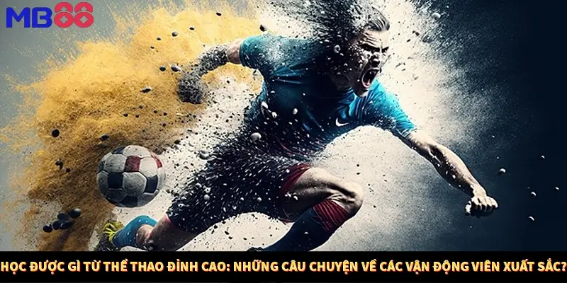 Học được gì từ thể thao đỉnh cao: Những câu chuyện về các vận động viên xuất sắc?