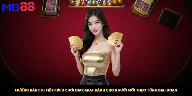 Hướng dẫn chi tiết cách chơi Baccarat dành cho người mới theo từng giai đoạn